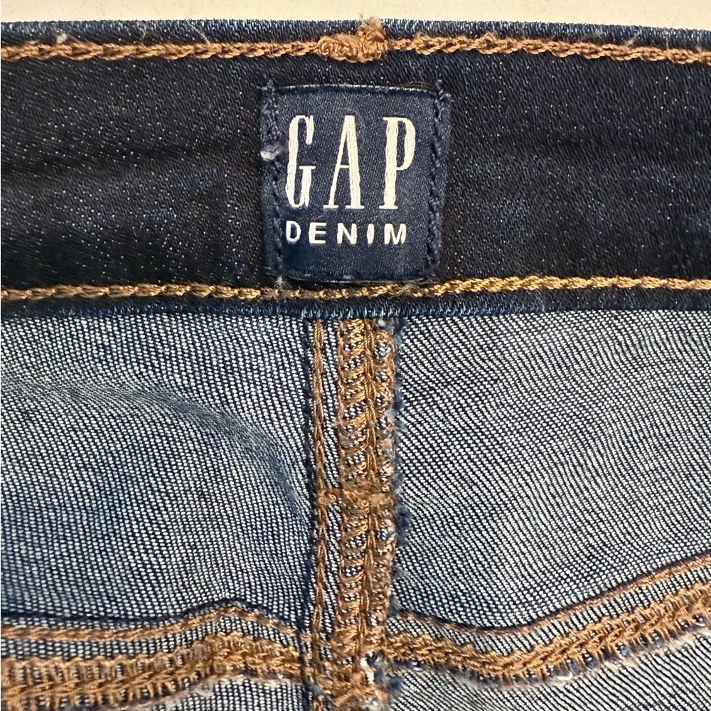 GAP Perfect Bootcut Jeans Size 14T/32 - Picture 7 of 10